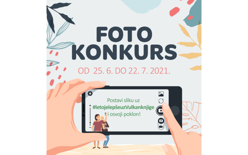 Instagram foto-konkurs Leto je lepše uz Vulkan knjige